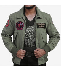 Men’s Flight Bomber Top Gun 2 Pete Maverick Tom Cruise Jacket