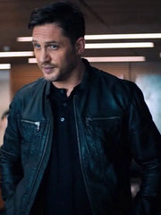 Tom Hardy Venom Black Leather Jacket