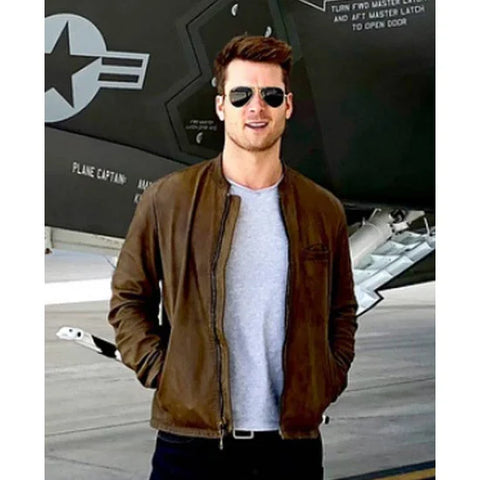 Top Gun Maverick Glen Powell Jacket