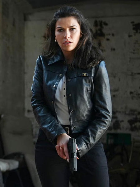 Tracker S02 Billie Matalon Black Leather Jacket