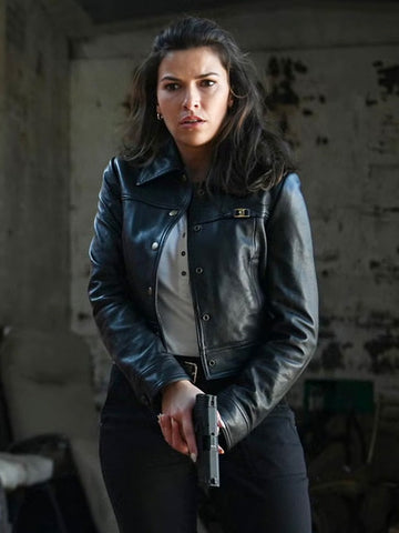 Tracker S02 Billie Matalon Black Leather Jacket