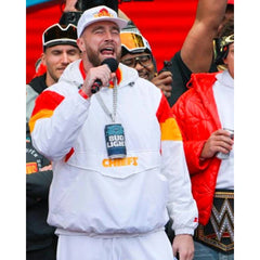 Travis Kelce Chiefs Super Bowl Parade Jacket