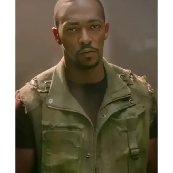 Twisted Metal S02 Anthony Mackie Green Vest
