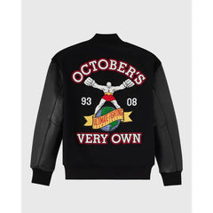 UFC Championship Black Varsity Jacket