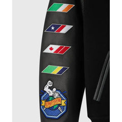 UFC Championship Black Varsity Jacket