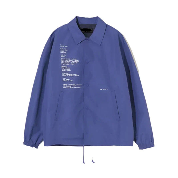 Undercover Records x CAN Blue Cotton Jacket