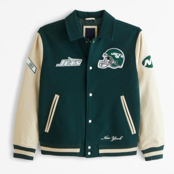 NY Jets 1968 Super Bowl Champions Varsity Jacket