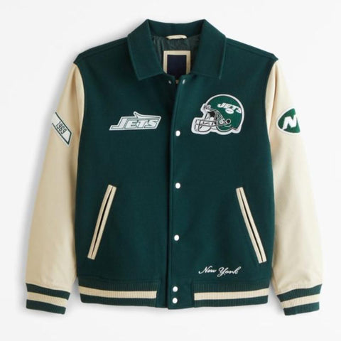 NY Jets 1968 Super Bowl Champions Varsity Jacket