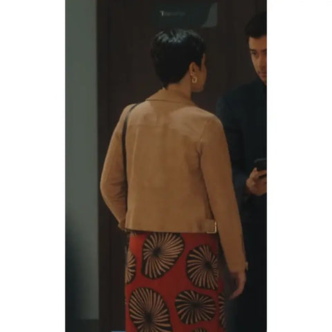 Unspeakable Sins Livia Suede Leather Jacket