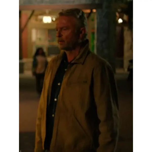 Untamed Sam Neill Brown Jacket