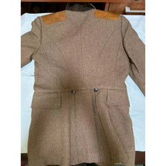 The Residence 2025 Uzo Aduba Brown Jacket With Leather Patches