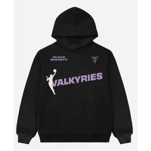 Valkyries Playa Society Black Hoodie