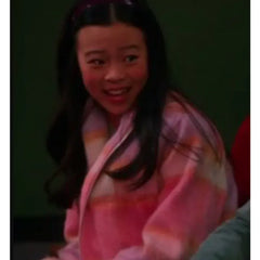 Jiwon Lee Vampirina Teenage Vampire 2025 Plaid Jacket