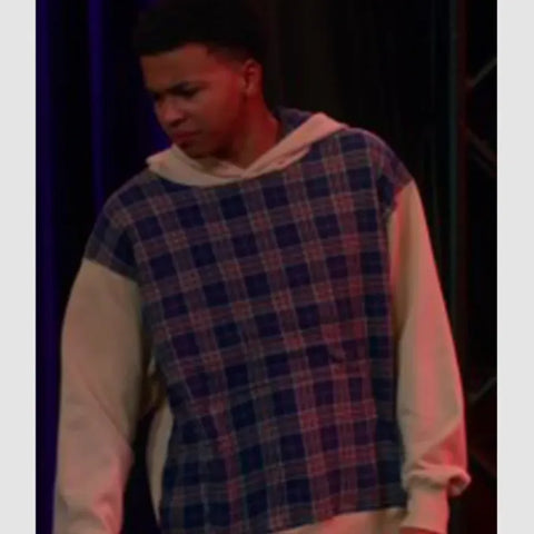 Shaun Dixon Vampirina Teenage Vampire 2025 Plaid Hoodie