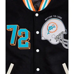 Varsity Miami Dolphins Jacket
