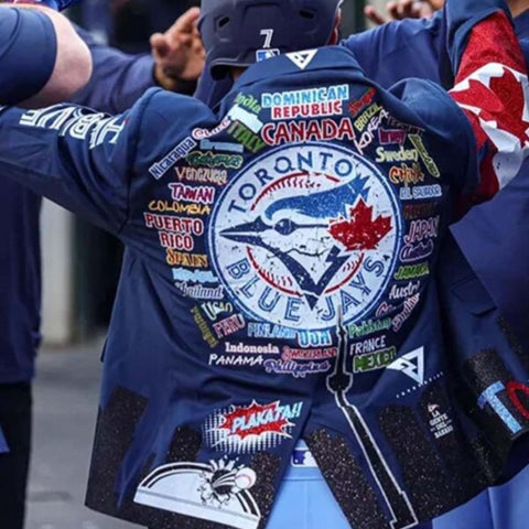 Vladimir Guerrero Jr. Home Run Blue Blazer
