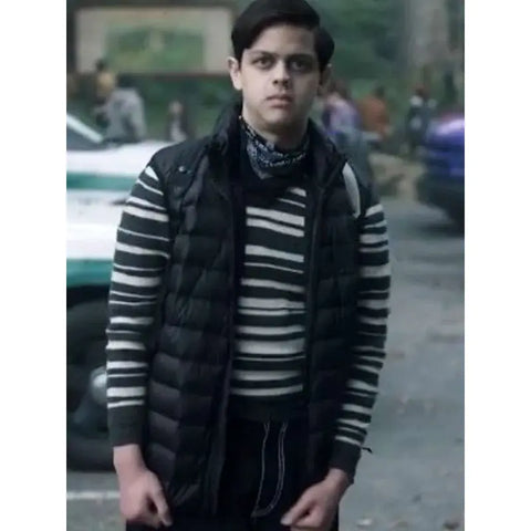 Pugsley Addams Wednesday S02 Black Vest