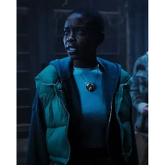 Wednesday Bianca Barclay Cropped Puffer Vest