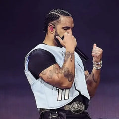 Wireless Festival 2025 Drake Stay Cocky Blue Vest