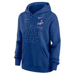 Los Angeles Dodgers Nike Royal Pullover Hoodie