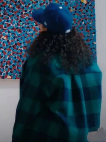 You People 2023 Amira Plaid Jacket