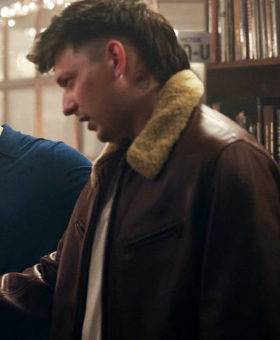 You S05 Tom Francis Shearling Leather Jacket