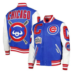 Varsity Chicago Cubs Royal Blue Jacket