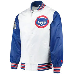 Varsity Chicago Cubs Satin Royal Blue Jacket