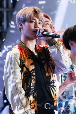 Orange Jimin Fire Jacket Jimin - BTS - Fashion Chingu Bts