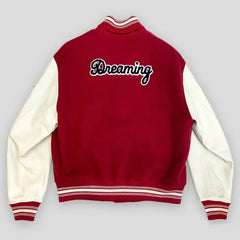 Pop Smoke Louis Vuitton Dreaming Varsity Jacket
