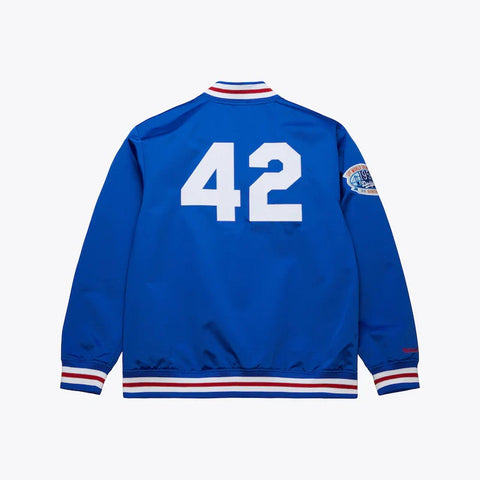 Men's Jackie Robinson Royal Brooklyn Dodgers Satin Jacket