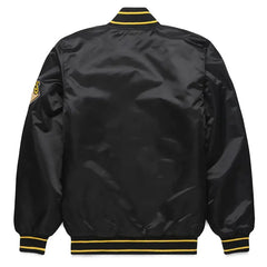 Pittsburgh Pirates Black Satin Jacket