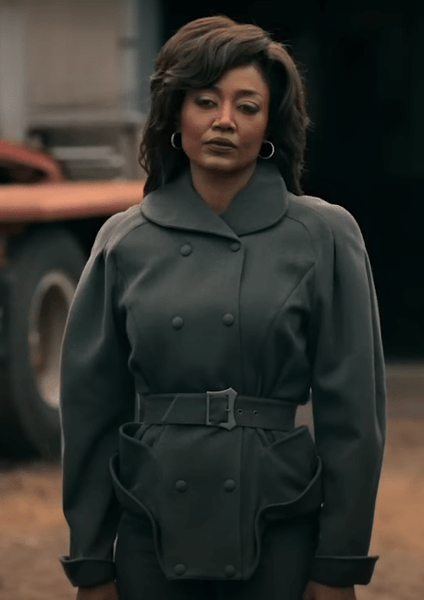 Power Book III Raising Kanan Patina Miller Wool Coat