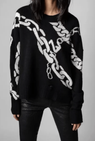 The Equalizer S03 Robyn Mccall Chain Sweater