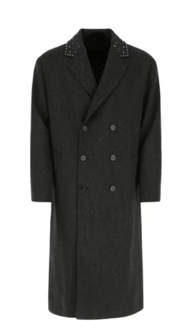 The Equalizer S03 Robyn Mccall Stud Collar Trench Coat