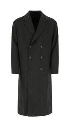 The Equalizer S03 Robyn Mccall Stud Collar Trench Coat