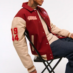 San Francisco 49ers Varsity Bomber Jacket
