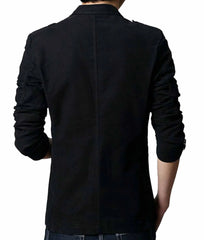 Men’s Slim Fit Black Casual Blazer