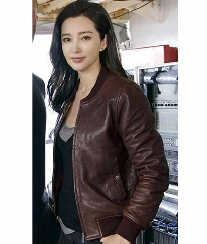 The Meg Bingbing Li Bomber Leather Jacket