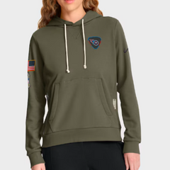 Tennessee Titans  Olive 2025 Salute to Service Sideline Hoodie