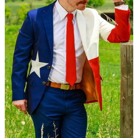 Texas Flag Blazer
