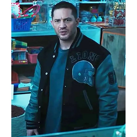 Venom 2 Eddie Brock Detroit Lions Jacket