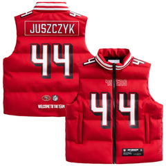 Unisex San Francisco 49ers Red NFL Puffer Vest