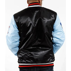 Starter Chicago Bomber Varsity Satin Jacket