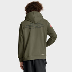 Miami Dolphins Olive 2025 Salute to Service Sideline Hoodie