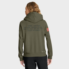 Miami Dolphins Olive 2025 Salute to Service Sideline Hoodie