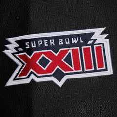 Mitchell & Ness Black San Francisco 49ers Vintage Varsity Jacket