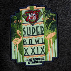 Mitchell & Ness Black San Francisco 49ers Vintage Varsity Jacket