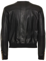 Saint Laurent Patch Bomber Jacket Women