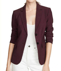 13 Reasons Why Alisha Boe Burgundy Blazer